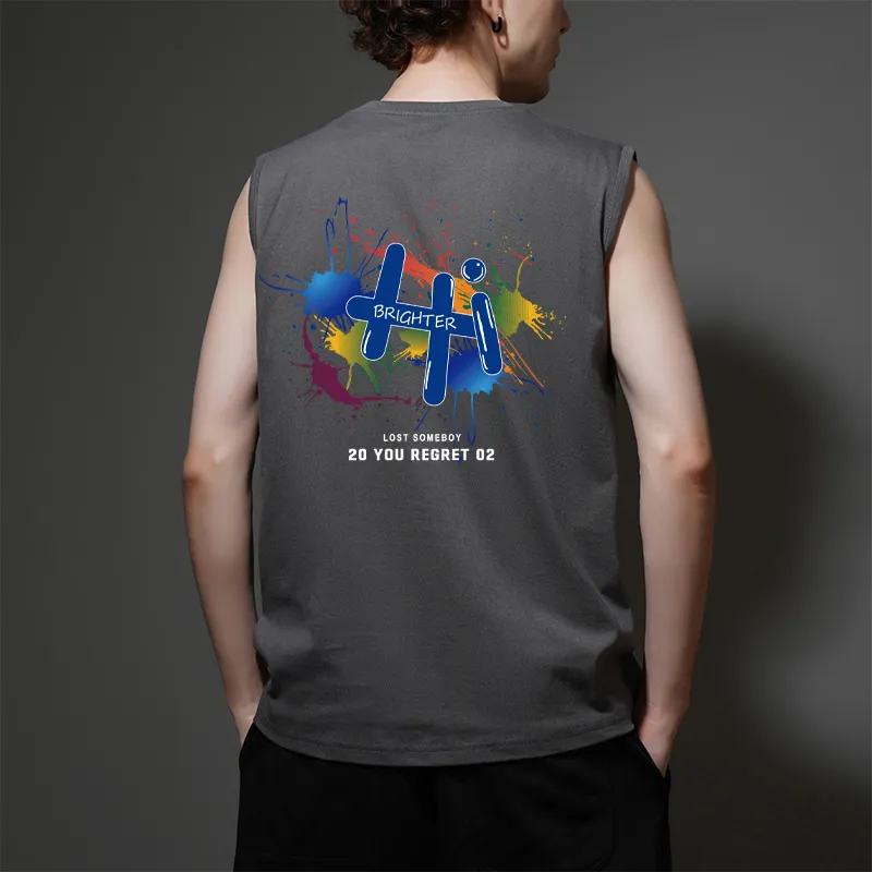 Cotton Gene Tank Tops Unisex-8