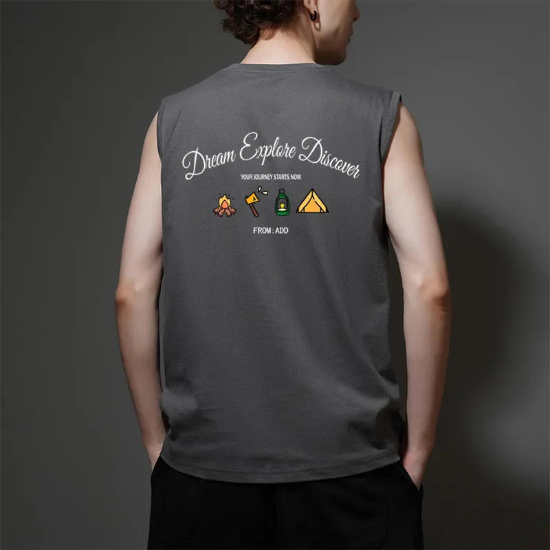Cotton Gene Tank Tops Unisex-8