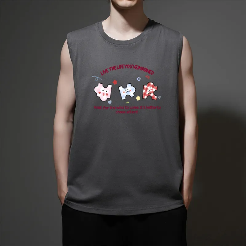 Cotton Gene Tank Tops Unisex-8