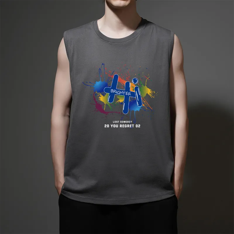 Cotton Gene Tank Tops Unisex-8