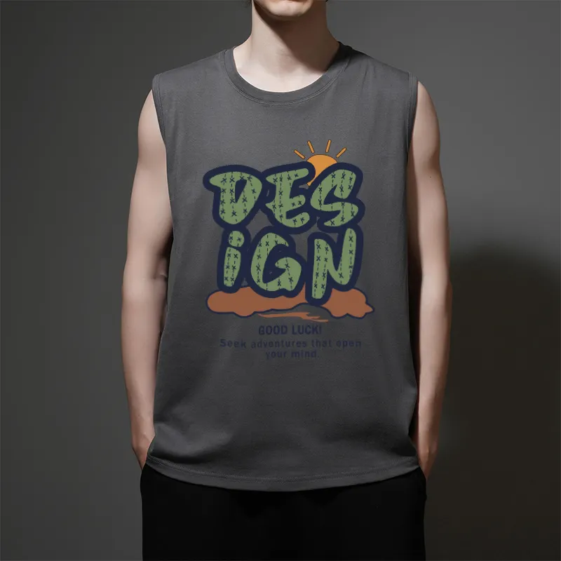 Cotton Gene Tank Tops Unisex-8