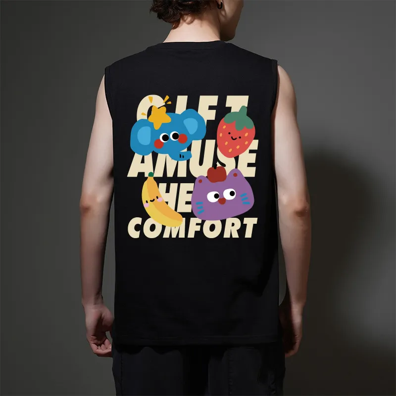 Cotton Gene Tank Tops Unisex-5