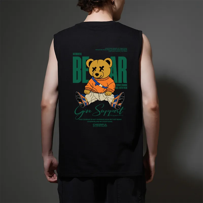 Cotton Gene Tank Tops Unisex-5