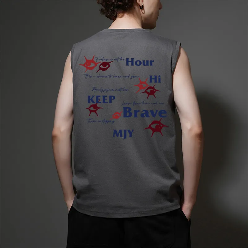 Cotton Gene Tank Tops Unisex-5