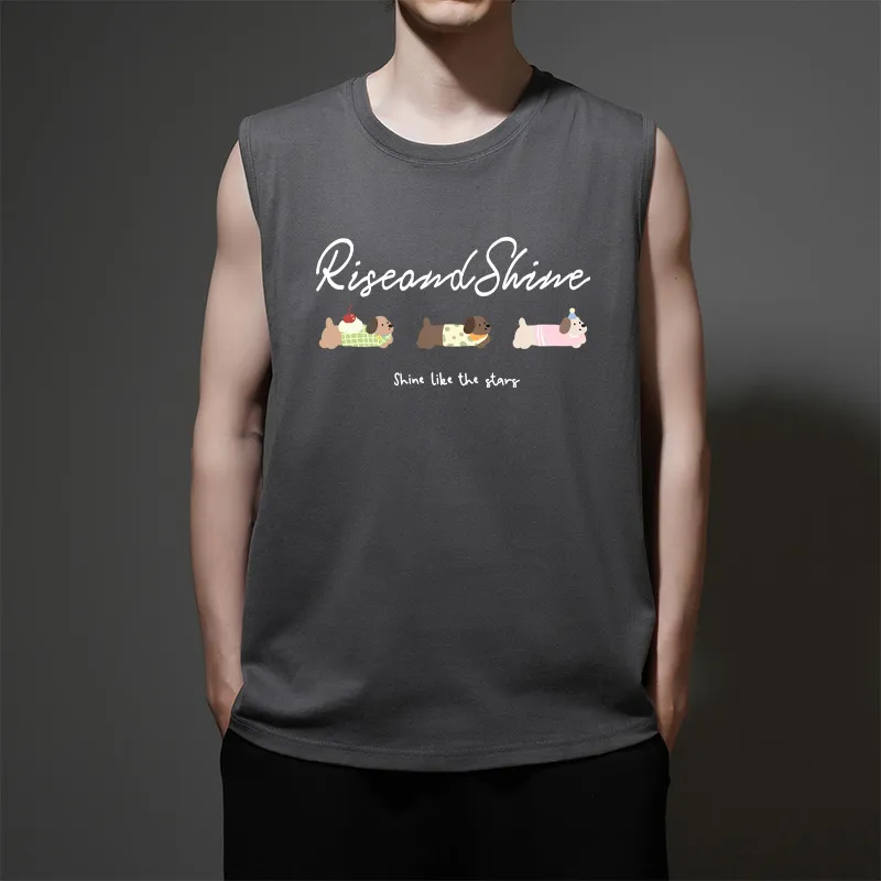 Cotton Gene Tank Tops Unisex-8