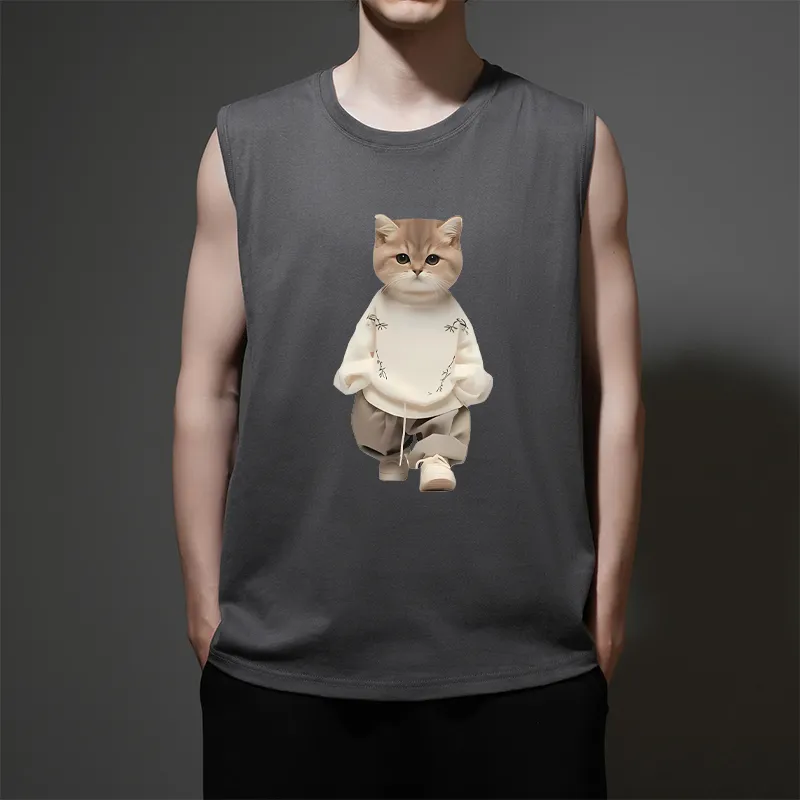Cotton Gene Tank Tops Unisex-8