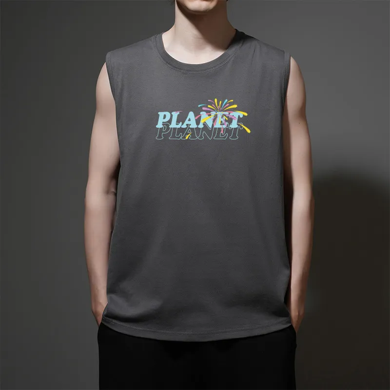 Cotton Gene Tank Tops Unisex-8