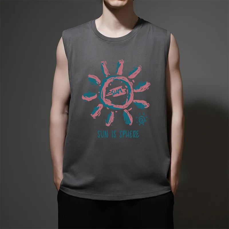 Cotton Gene Tank Tops Unisex-8