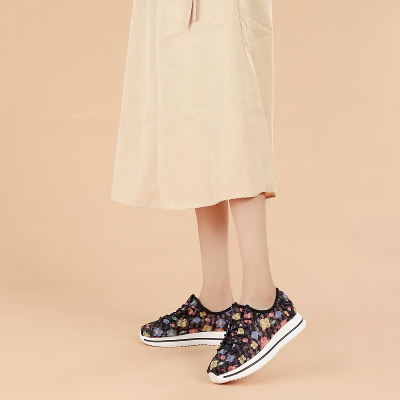 TT&MM Cushioned Anti-Slip Wear-Resistant Waterproof Breathable Moisture-Wicking Low-Top Casual Shoes Women's-6