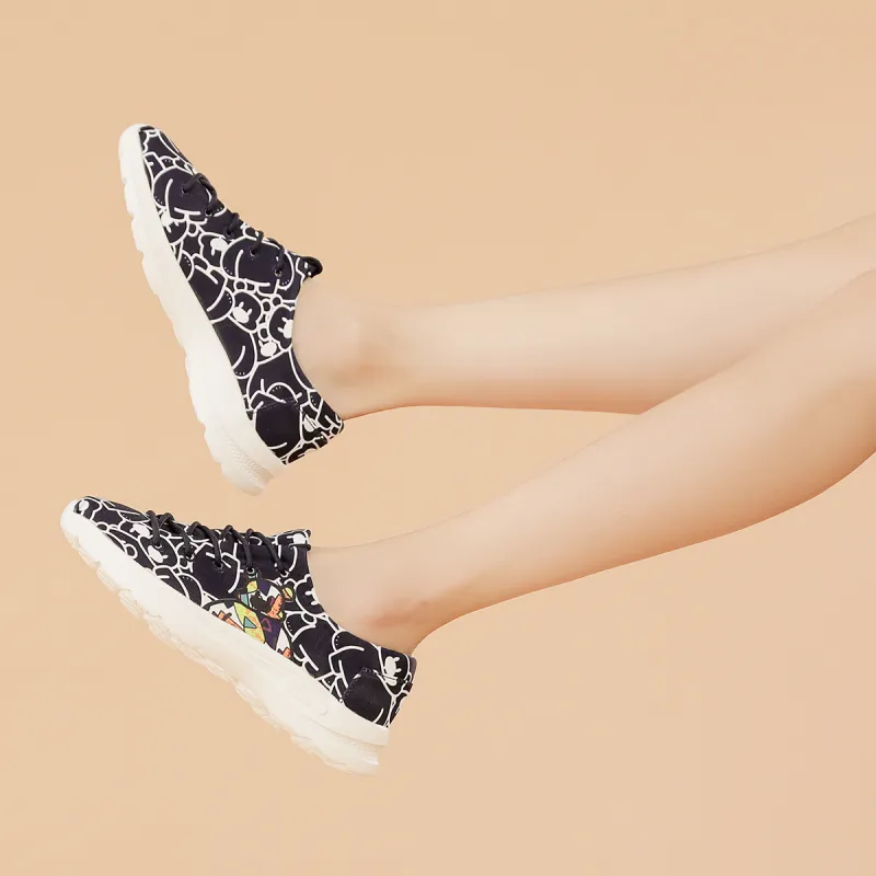 TT&MM Casual Shoes Women's Low Top Dark Blue-6