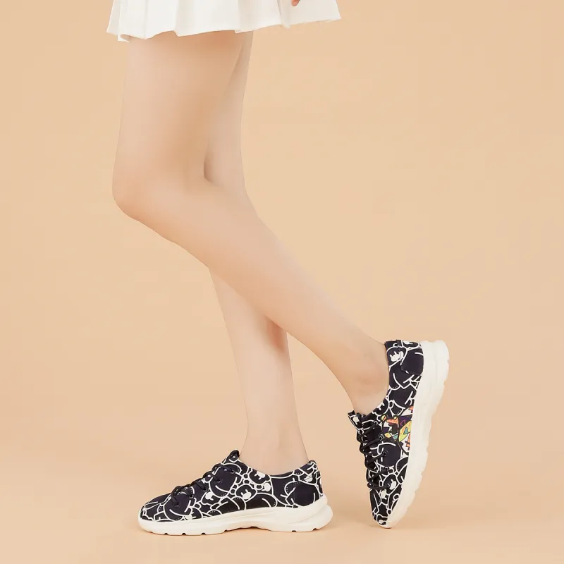 TT&MM Casual Shoes Women's Low Top Dark Blue-7