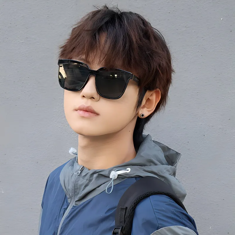 Prsr TR90 Square Sunglasses Unisex-5