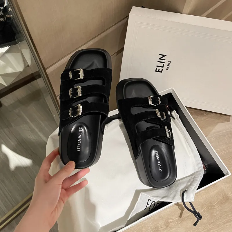 STELLA WEISZ Slide Slippers 5cm Women's-3