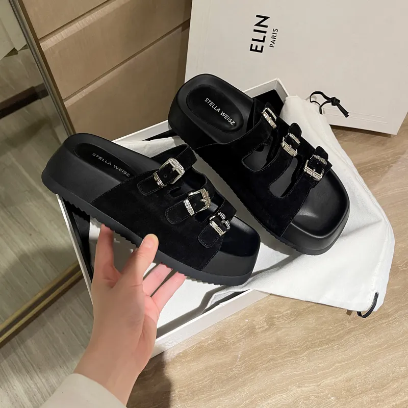 STELLA WEISZ Slide Slippers 5cm Women's-4