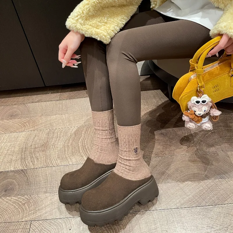 STELLA WEISZ EVA Abrasion Resistant Slip Resistant Wrap toe Slippers Women's Coffee-4