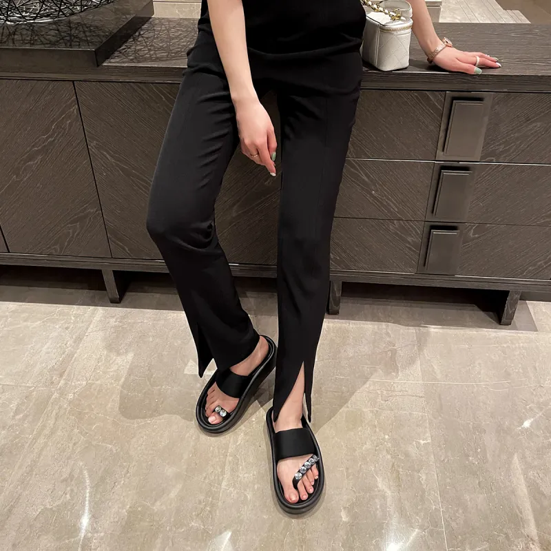 STELLA WEISZ Slide Slippers Women's Black-4