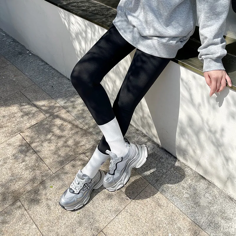 STELLA WEISZ Anti-Slip And Wear-Resistant Lightweight Height Increasing Coverage Low-Top Chunky Sneakers Women's-2