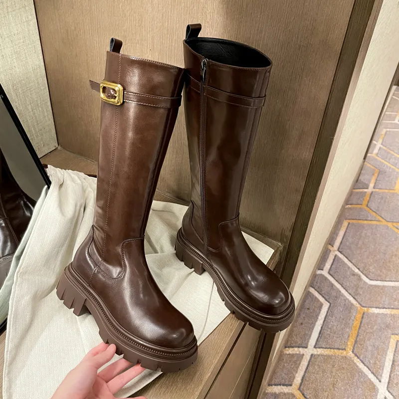 STELLA WEISZ Knee-high Boots 4.5cm Women's-4
