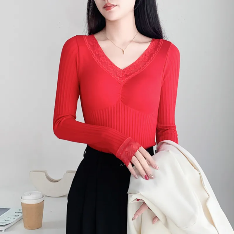 LoveEsteem Thermal Tops Women's-17