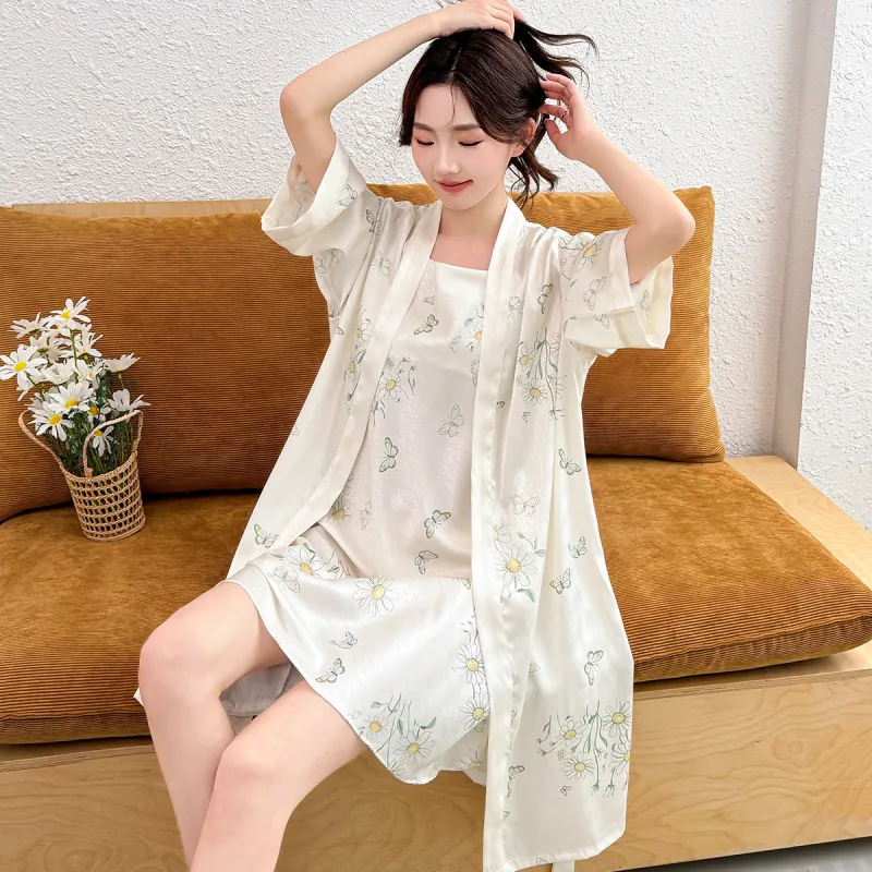 LoveEsteem Pajama Set Women's Apricot-2