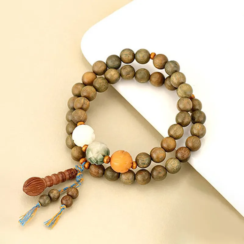 Baozhi Sandalwood Bracelets Unisex-5