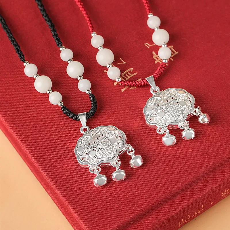 Baozhi Colored Glaze Necklaces Women's-14