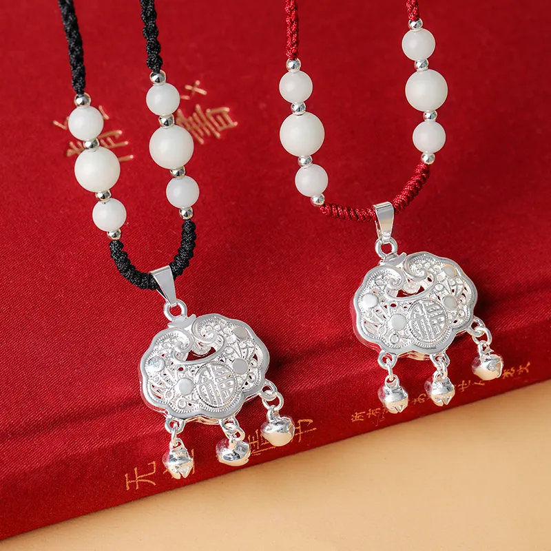 Baozhi Colored Glaze Necklaces Women's-16
