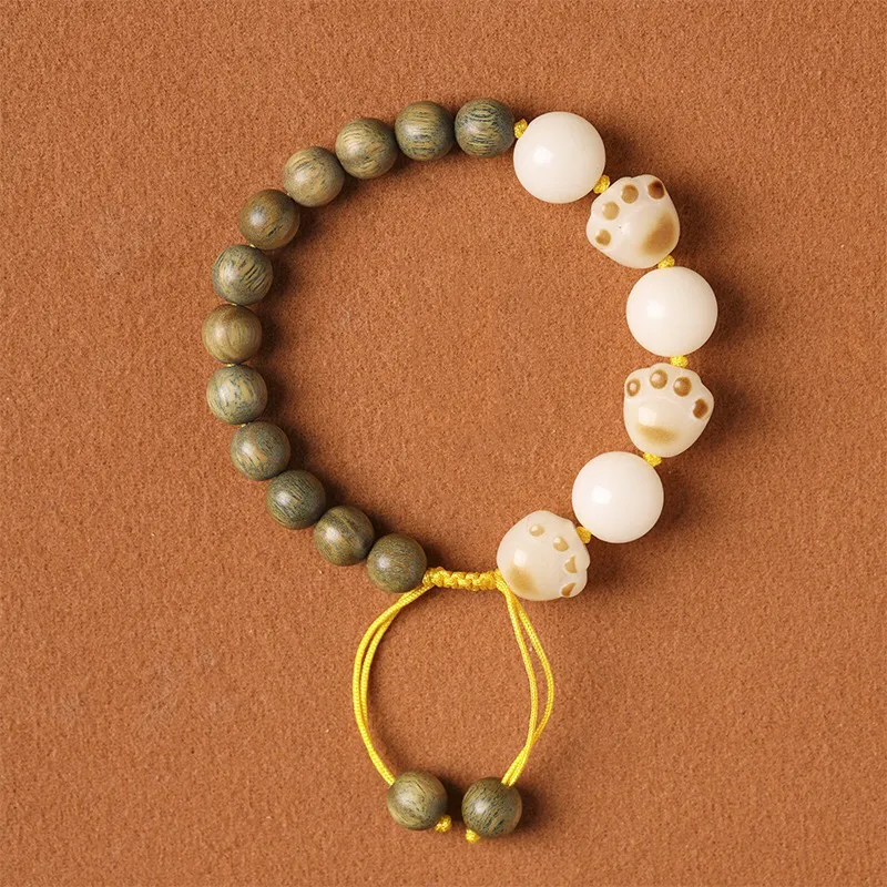 Baozhi Green Sandalwood Bracelets Unisex-2