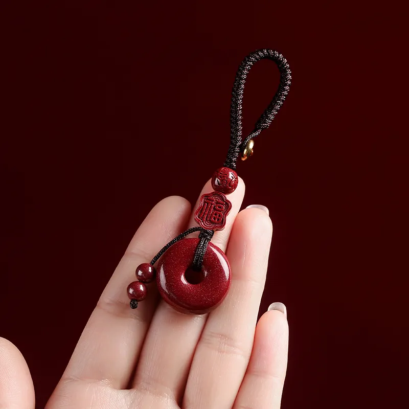 Baozhi Carved Jade Ornaments Unisex-2