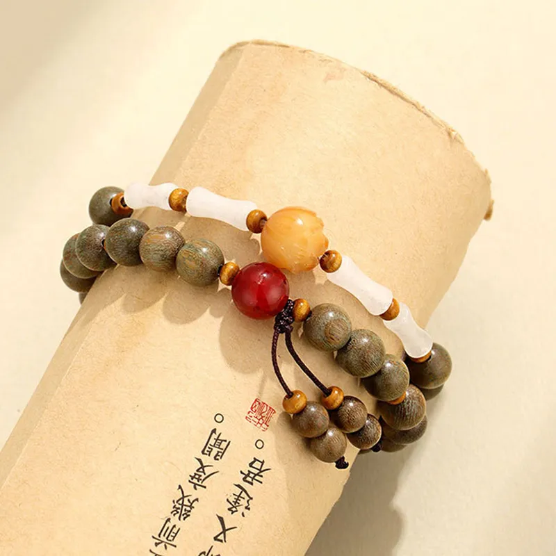 Baozhi Sandalwood Bracelets Unisex-6