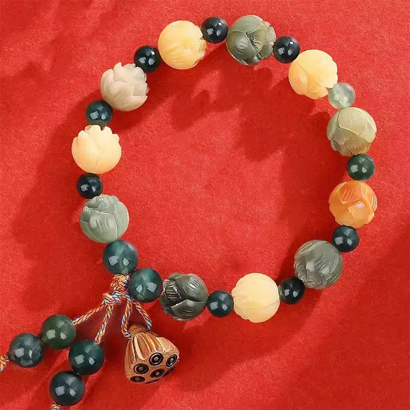 Baozhi Star Moon Bodhi Seeds Bracelets Unisex-3