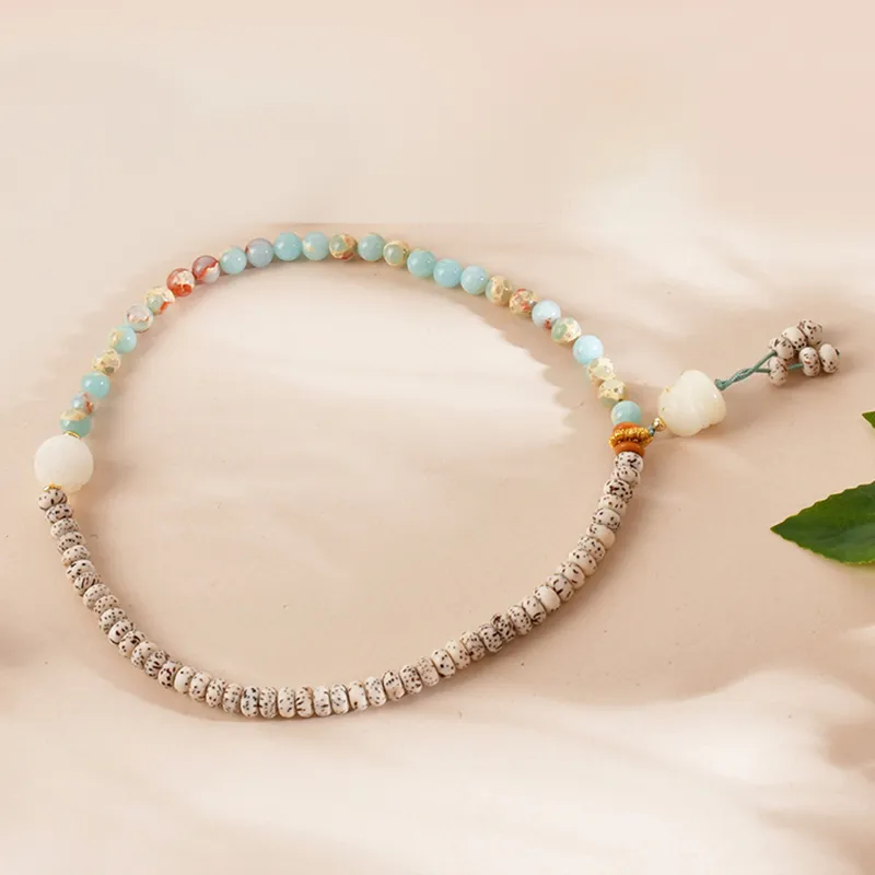 Baozhi Star Moon Bodhi Seeds Bracelets Unisex-7