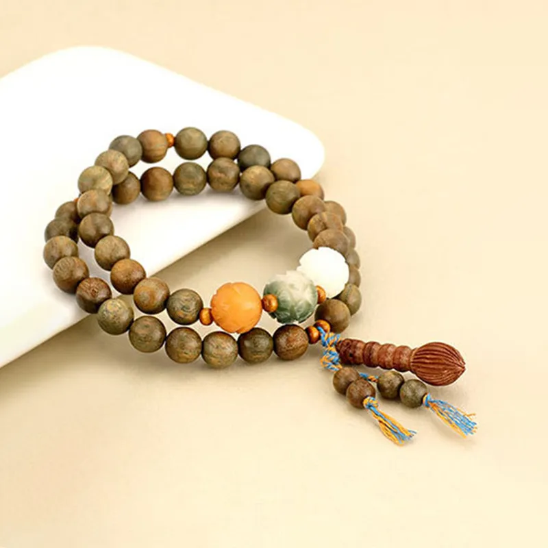 Baozhi Sandalwood Bracelets Unisex-3