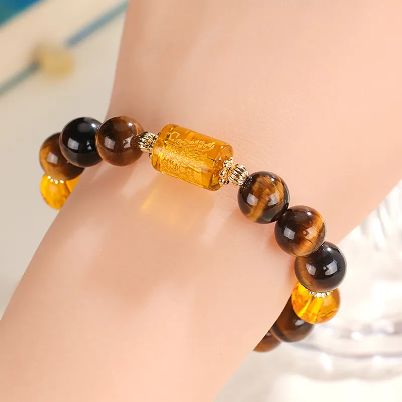 Baozhi Tiger's Eye Stone Bracelets Unisex-7