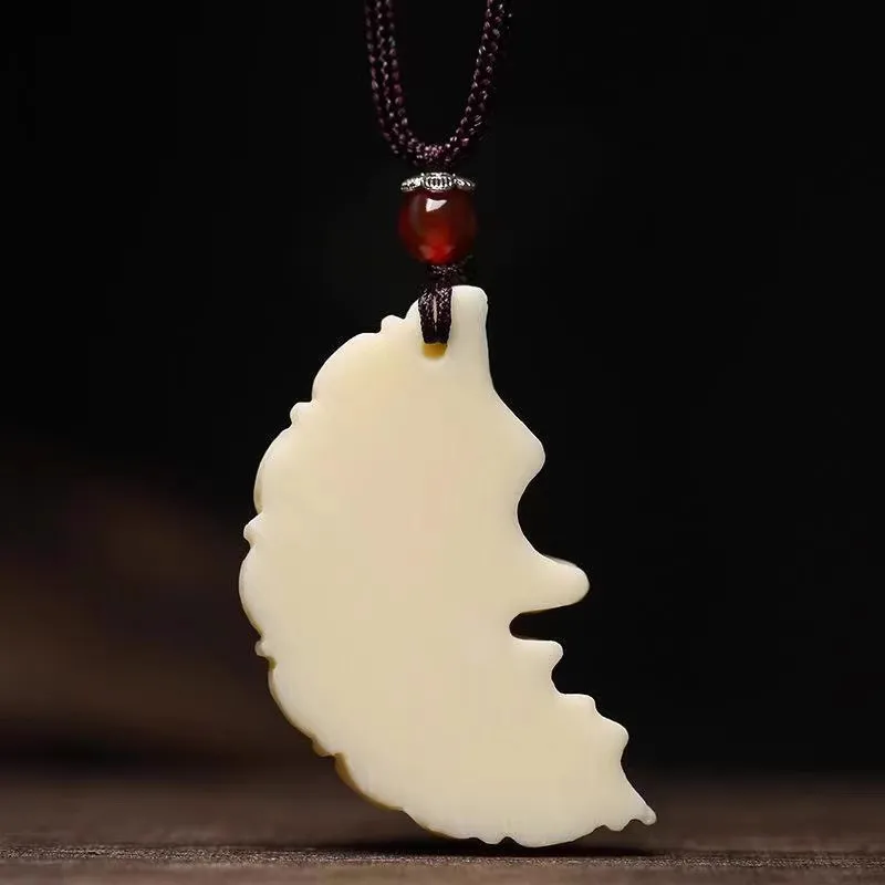 Baozhi Ivory Nut Necklaces Unisex-6