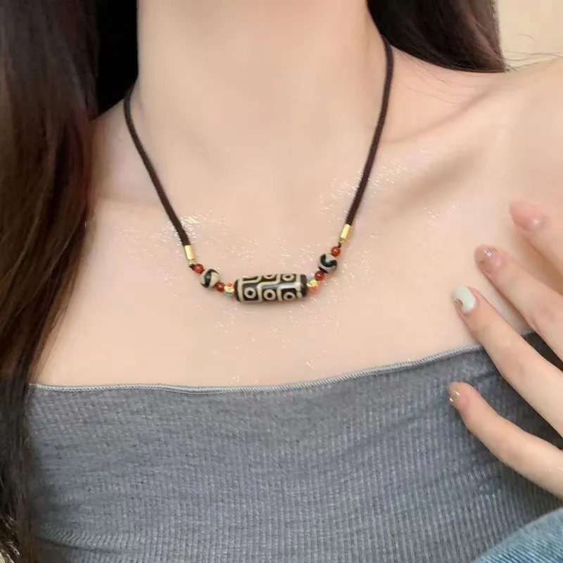 Baozhi Jade Necklaces Unisex-2