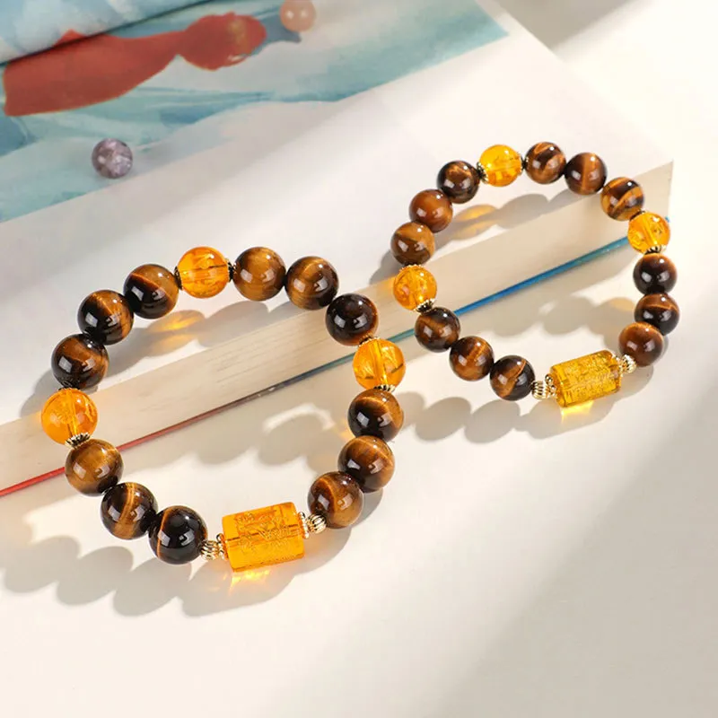 Baozhi Tiger's Eye Stone Bracelets Unisex-4