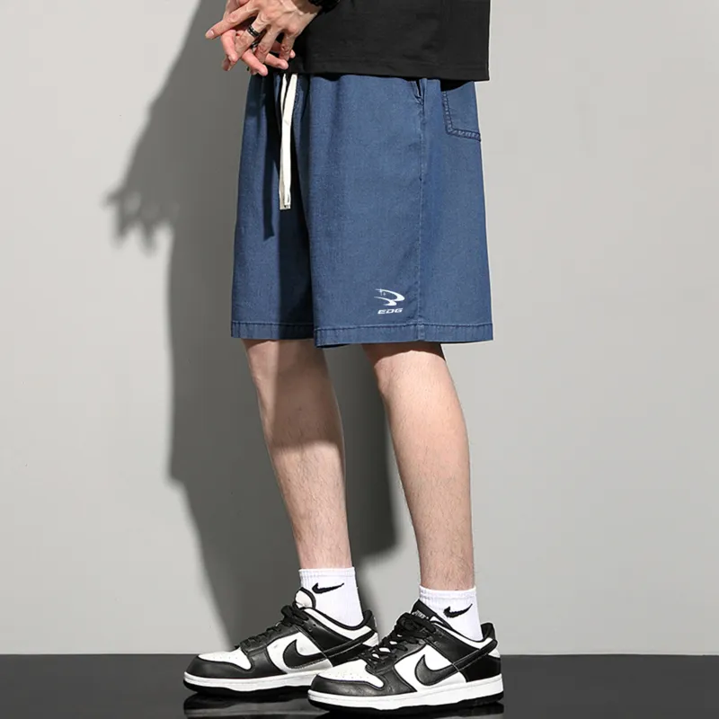 EDG Denim Shorts Unisex-7