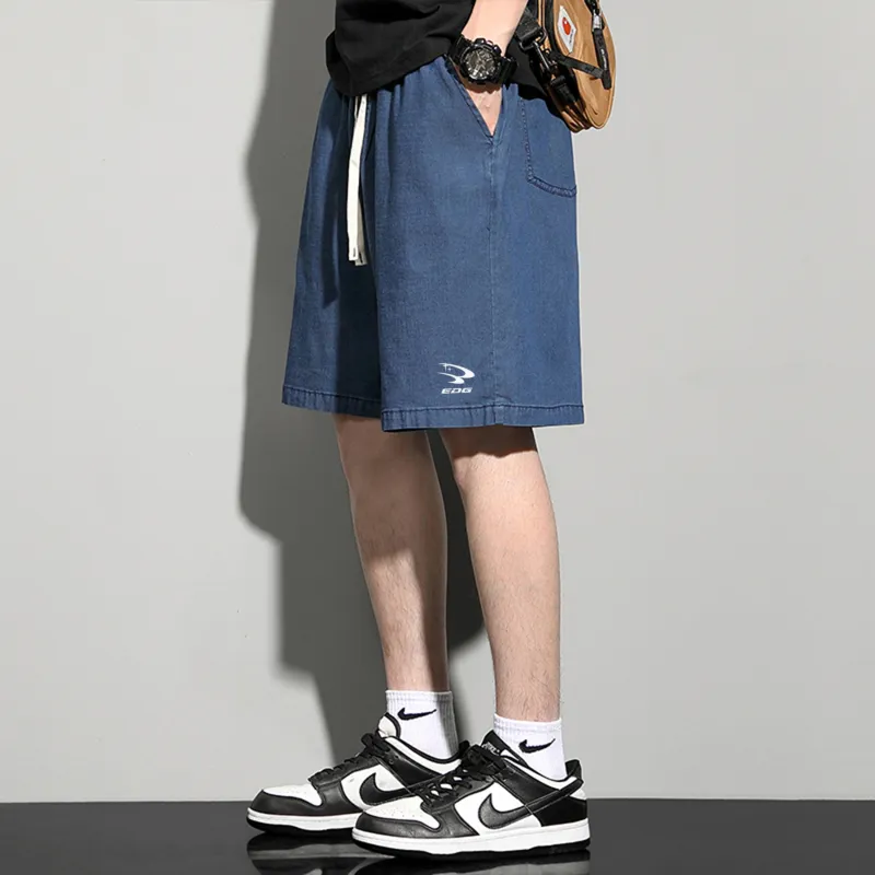 EDG Denim Shorts Unisex-2