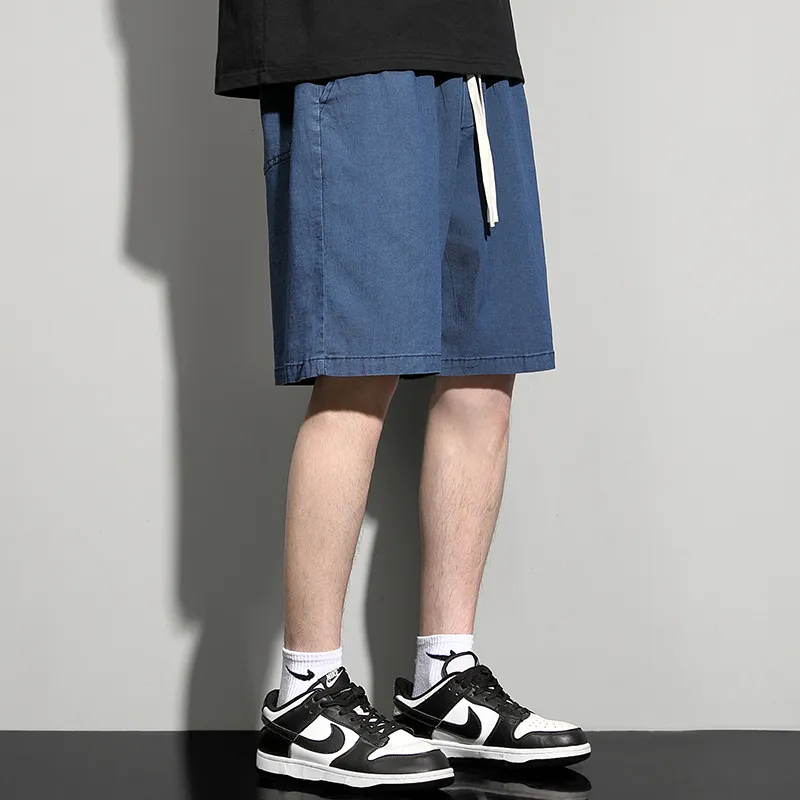 EDG Denim Shorts Unisex-4