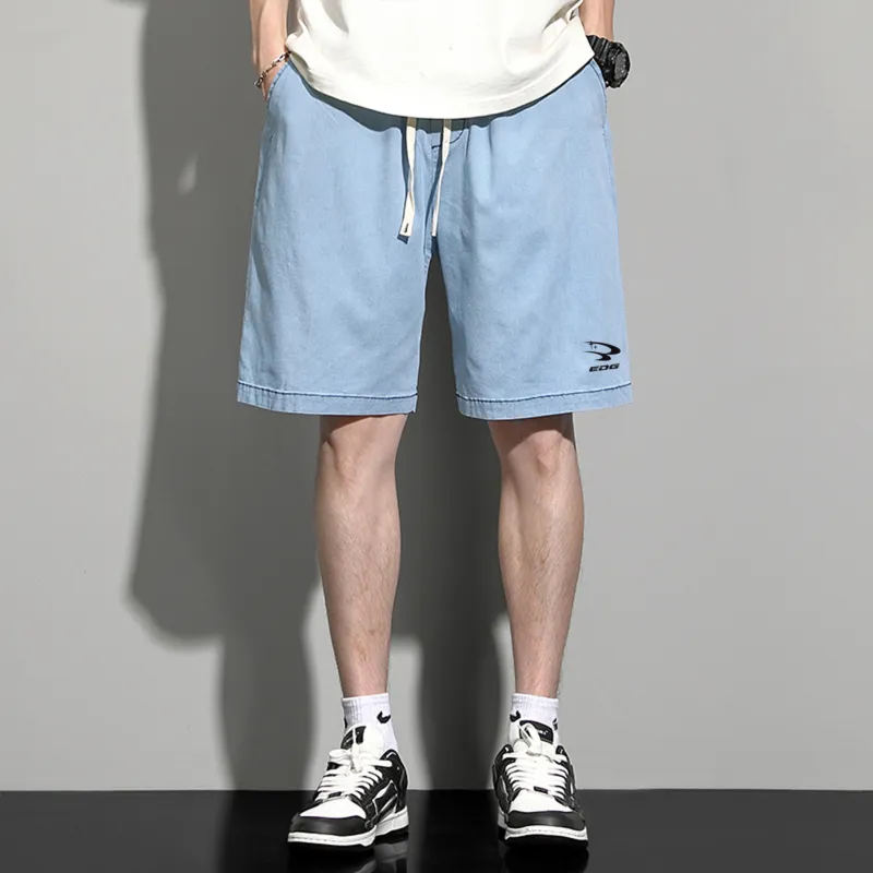 EDG Denim Shorts Unisex-11