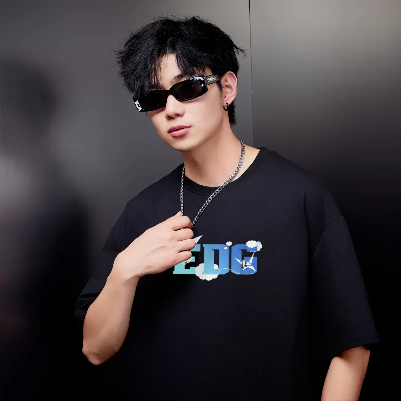 Q Zhihe X EDG T-Shirts Unisex-4