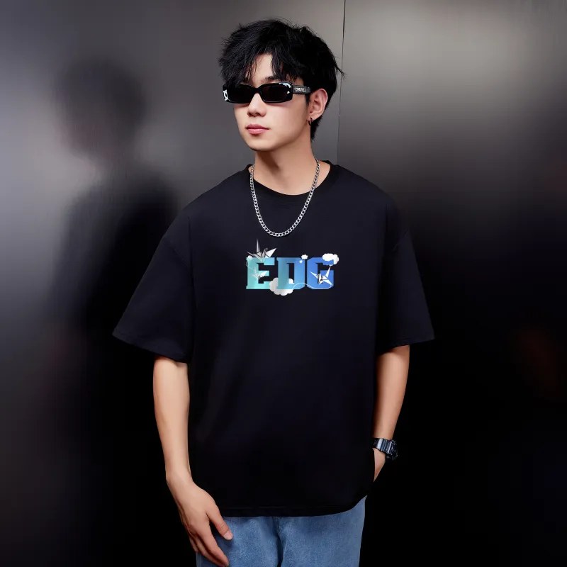 Q Zhihe X EDG T-Shirts Unisex-2