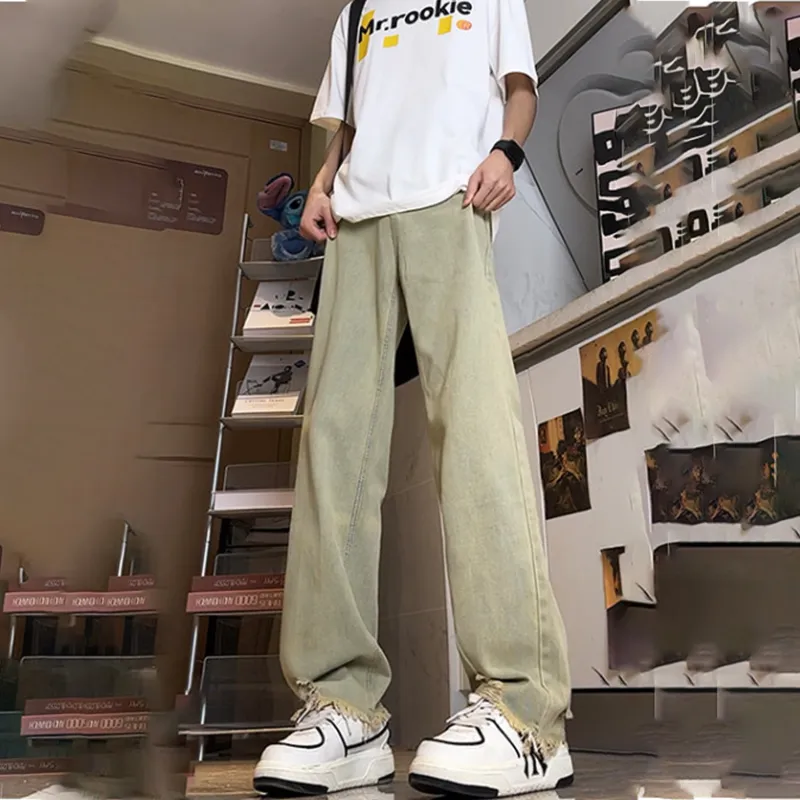 EDG Jeans Unisex Yellow Mud-2