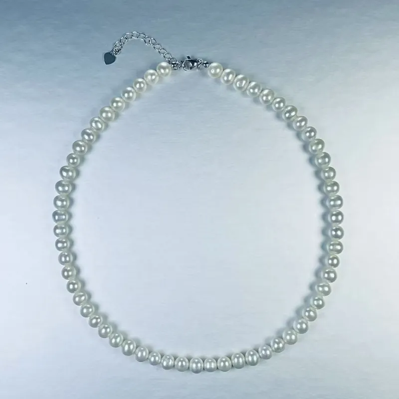 Taste The Color Pearl Necklaces Women's-5