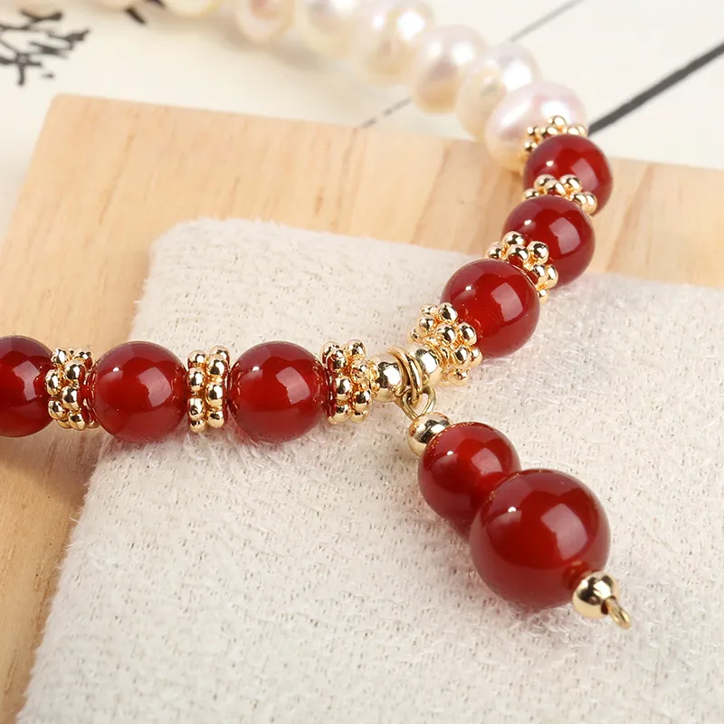 Taste The Color Pearl Bracelets Women's-2