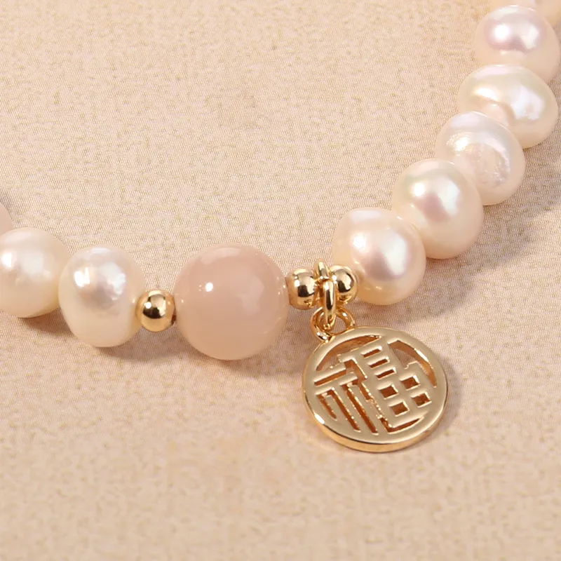 Taste The Color Pearl Bracelets Women's-13