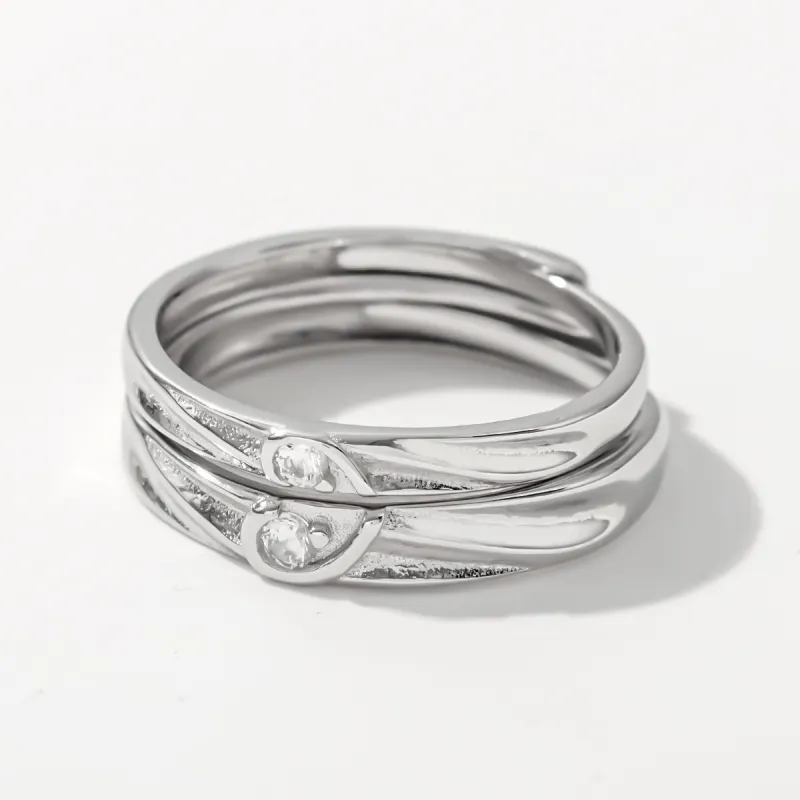 Taste The Color 925 Sterling Silver Rings Unisex-6