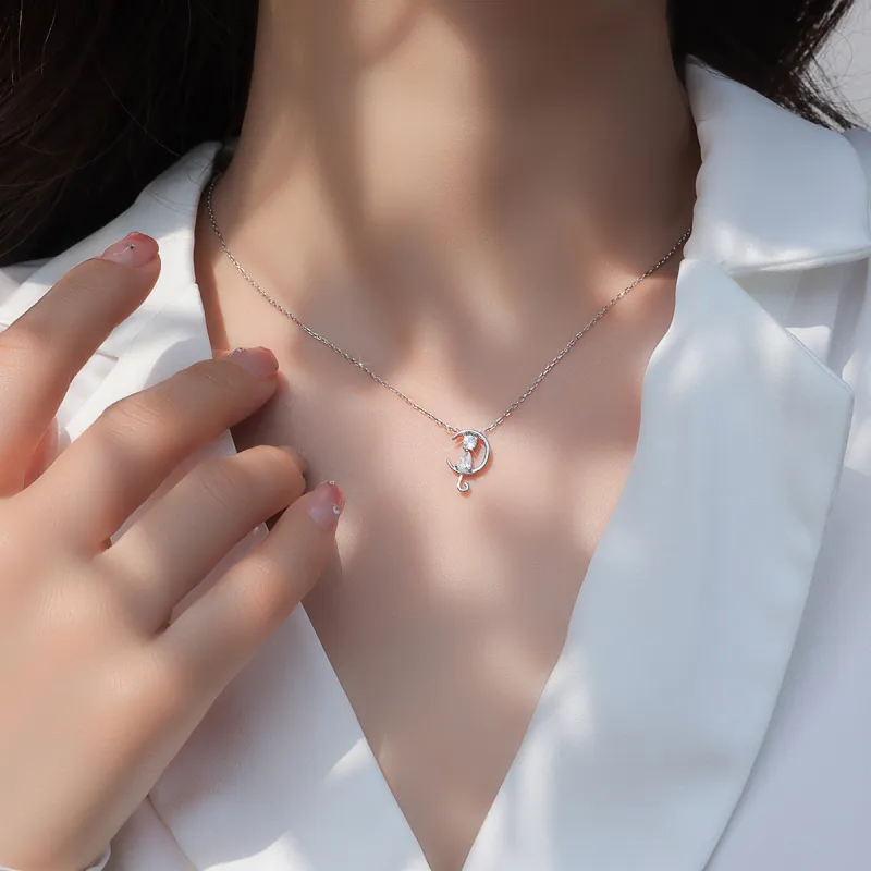 Taste The Color 925 Sterling Silver Necklaces Women's-1