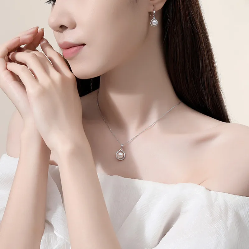 Taste The Color Pearl Necklaces Women's-2
